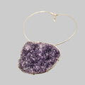 Choker Gran Amatista en estado natural