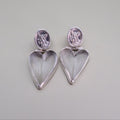 Aretes Corazones de Luz