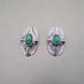Aretes Verde Oráculo